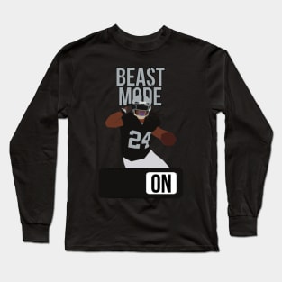 Marshawn Lynch - Beast Mode Long Sleeve T-Shirt